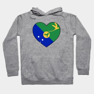 Heart - Christmas Island _079 Hoodie